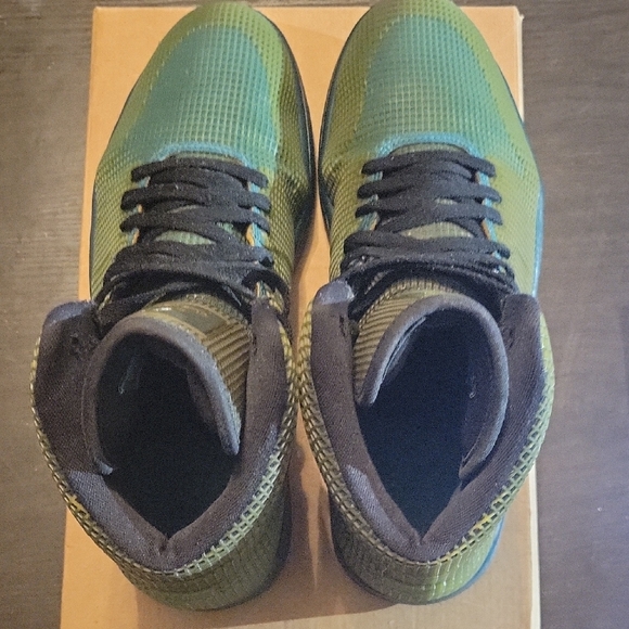 Jordan 1 Retro 4Lab1 Rare Tropical Teal (2014) Mens 10 Womens 11.5 EUC - Picture 6 of 10